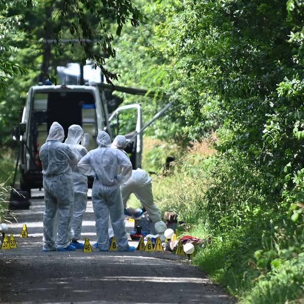 Dorsten-Holsterhausen: Ermittler stehen auf einem Weg. Eine Spaziergängerin hat am frühen Sonntagmorgen (29. Juni) gegen 6 Uhr eine leblose Frau am Waldfriedhof gemeldet. Da es laut Polizeiangaben Hinweise auf Gewalteinwirkung gibt, wurde eine Mordkommission eingerichtet.