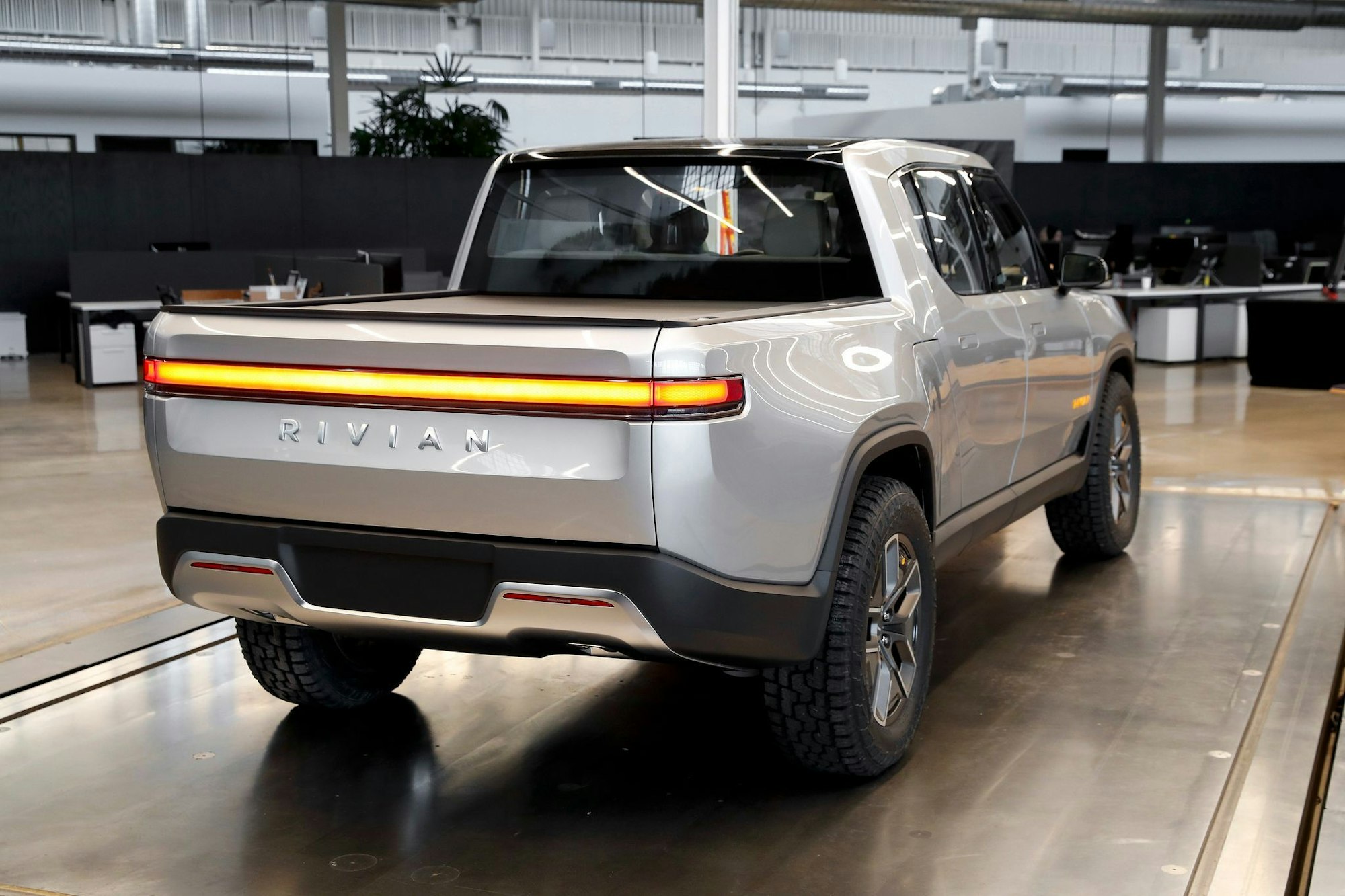 Rivians Technologie soll in Zukunft bei Autos von VW Anwendung finden. (Archivbild)