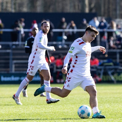 Regionalliga West: 1.FC Köln U21, U 21 - SV Rödinghausen 02.03.2025 Patrik Kristal 1.FC Köln U21, 12 Regionalliga West: 1.FC Köln U21 - SV Rödinghausen Geißbockheim, Franz-Kremer-Stadion, Köln 02.03.2025 *** Regionalliga West 1 FC Köln U21 SV Rödinghausen 02 03 2025 Patrik Kristal 1 FC Köln U21, 12 Regionalliga West 1 FC Köln U21 SV Rödinghausen Geißbockheim, Franz Kremer Stadion, Cologne 02 03 2025 Copyright: xBEAUTIFULxSPORTS/Buriakovx
