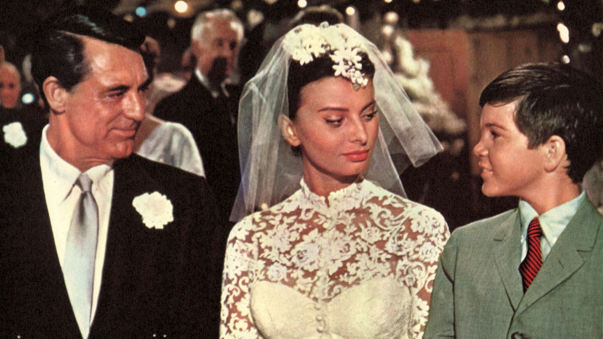 Cary Grant, Sophia Loren und Paul Petersen im Hollywood-Klassiker „Hausboot“, der hin und wieder noch im deutschen Fernsehen ausgestrahlt wird.