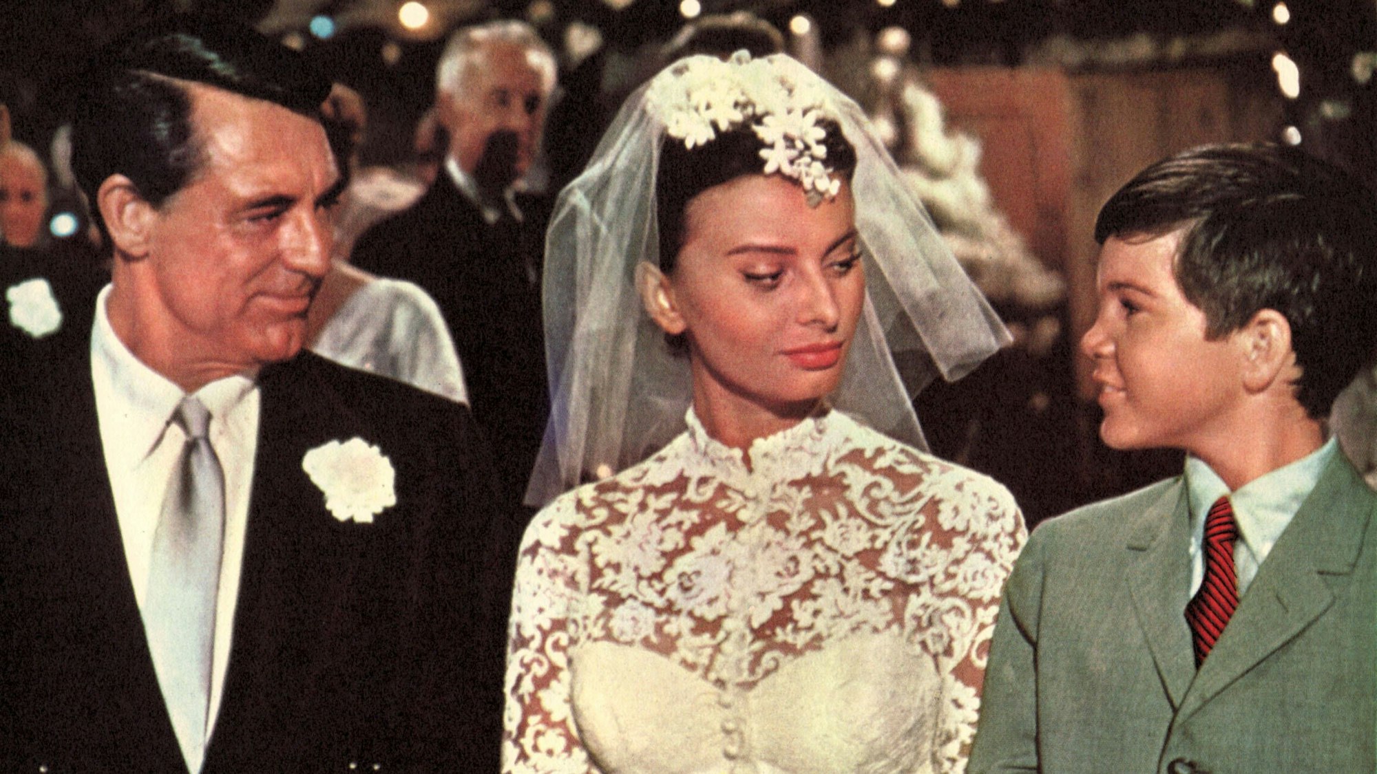 Cary Grant, Sophia Loren und Paul Petersen im Hollywood-Klassiker „Hausboot“, der hin und wieder noch im deutschen Fernsehen ausgestrahlt wird.