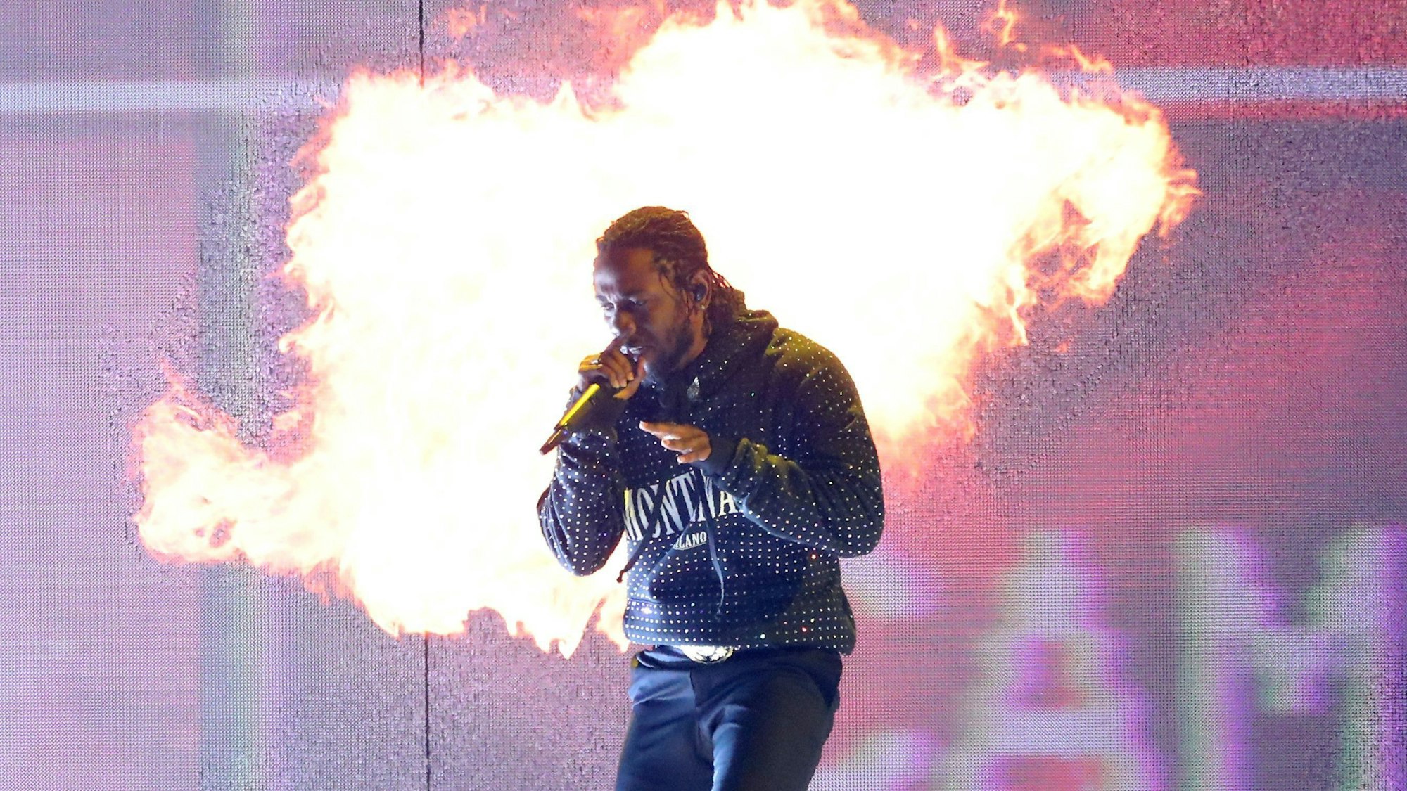 Rapper Kendrick Lamar