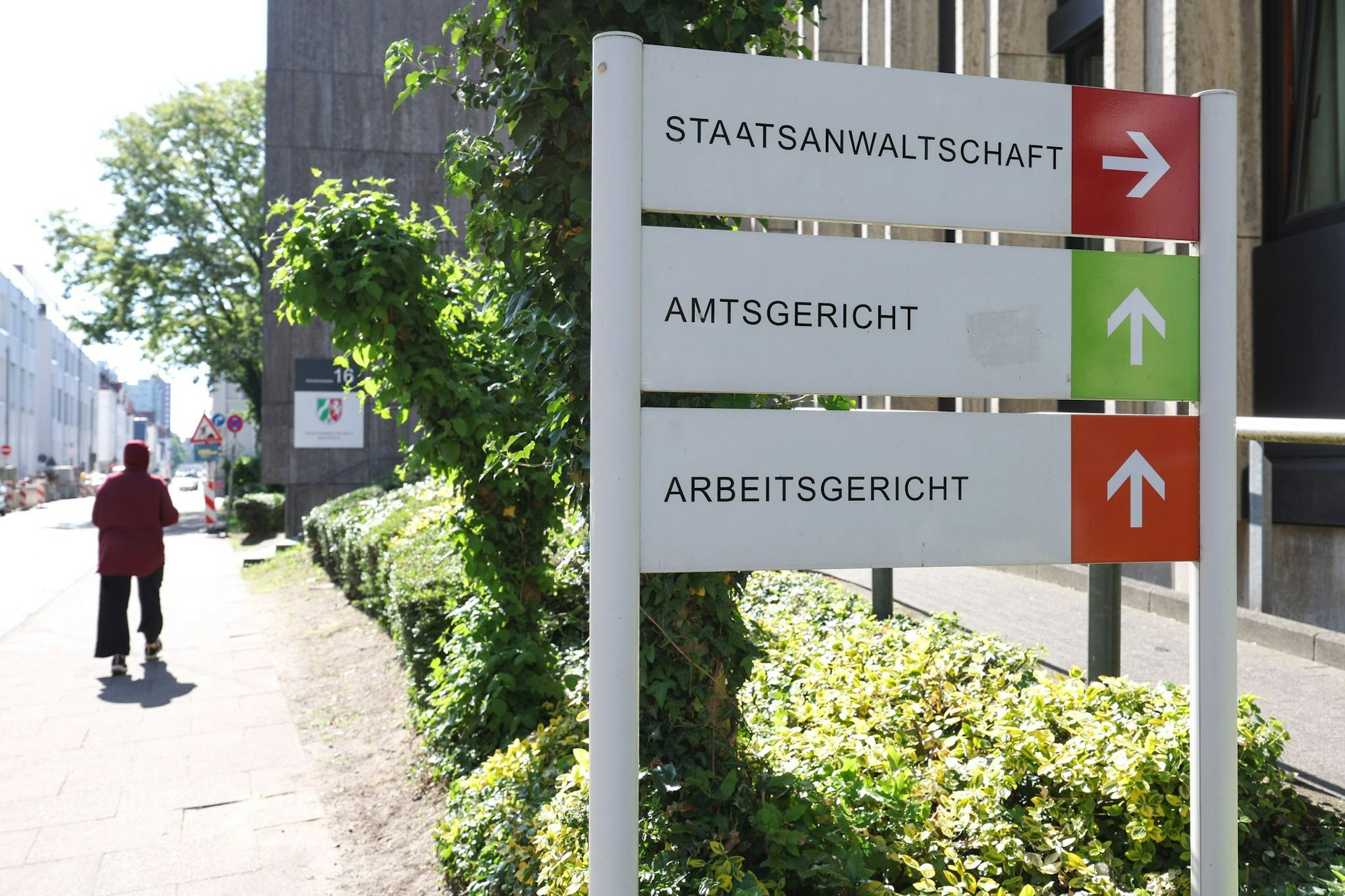 Den Arbeitsgerichten in NRW geht die Arbeit aus. (Archivbild)