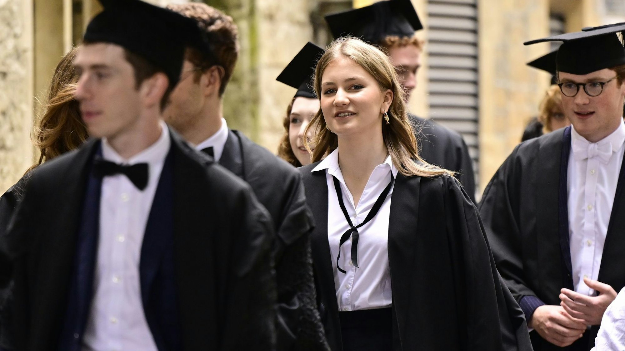 Planmäßig würde die belgische Kronprinzessin Elisabeth ihr Masterstudium im Mai 2026 beenden. (Archivbild)