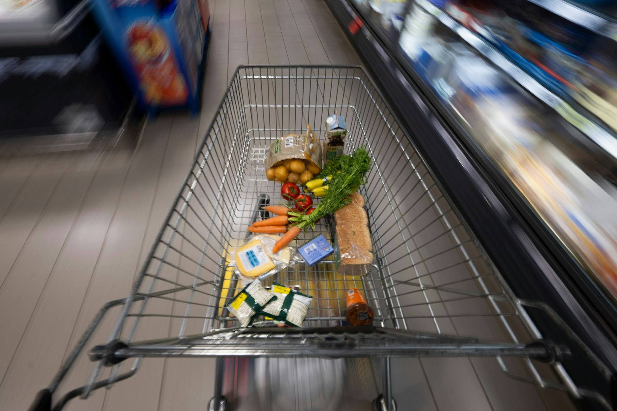 Teurer Einkauf: Die Preise für Lebensmittel haben in den vergangenen Jahren stark angezogen (Archivbild)
