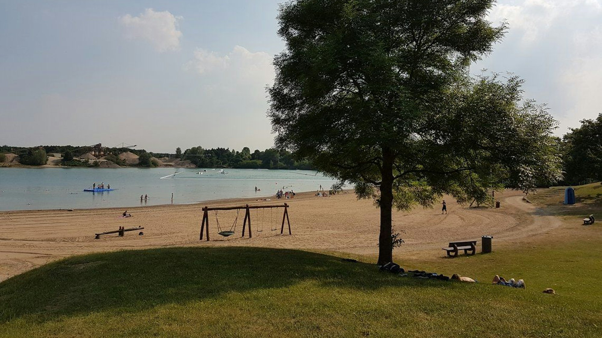 Der Straberger See in Dormagen bei Köln (Archivfoto).