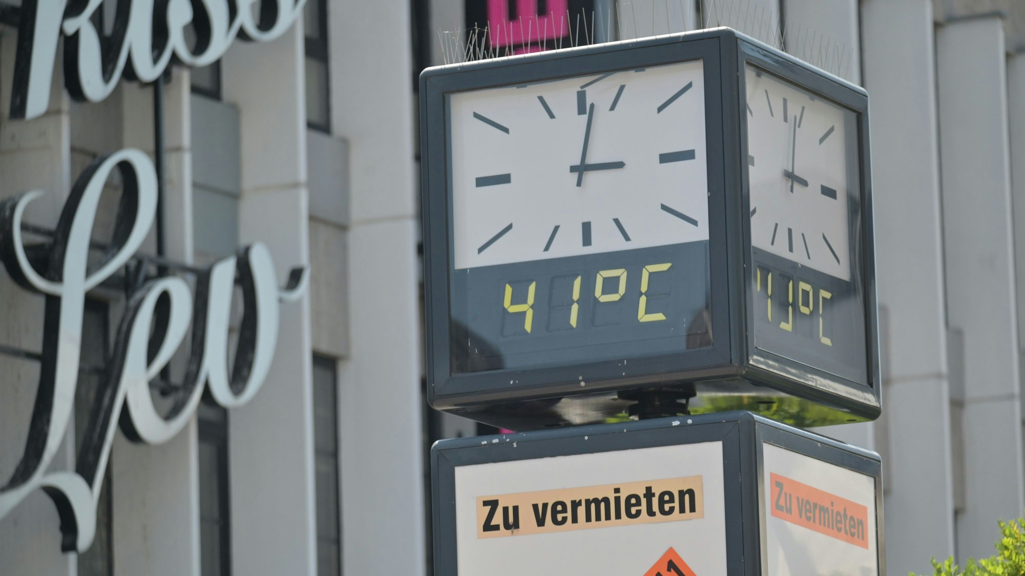 Hitze in Leverkusen Bild: Ralf Krieger