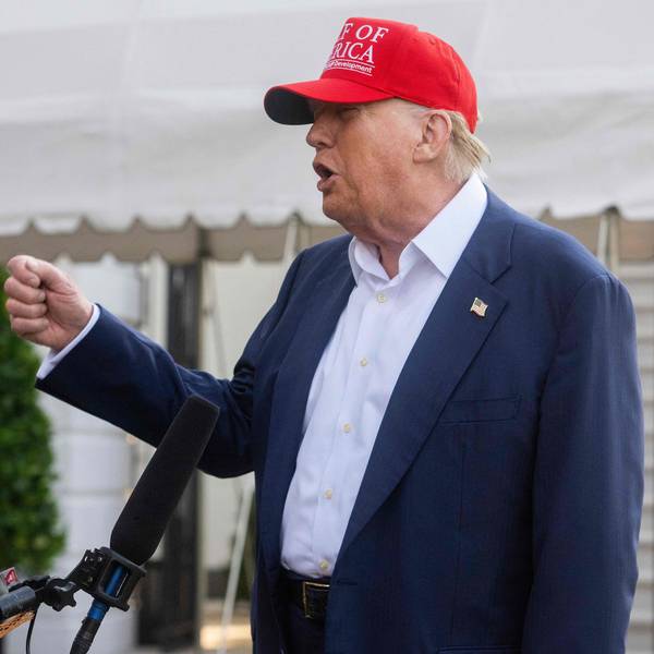 US-Präsident Donald Trump spricht bei einer Veranstaltung im Weißen Haus in Washington.