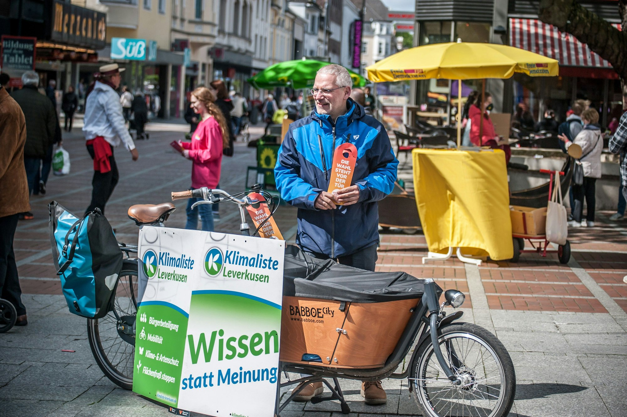 Benedikt Rees Klimaliste in Wiesdorf