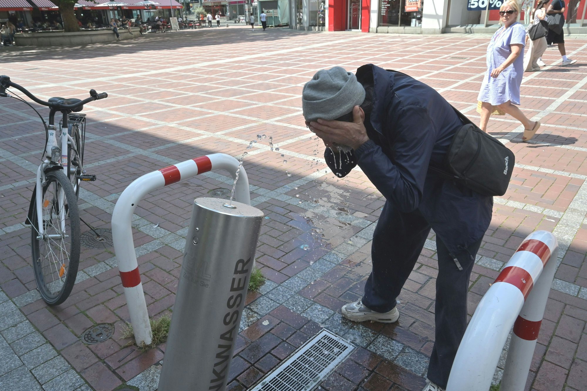 Hitze in Leverkusen Bild: Ralf Krieger