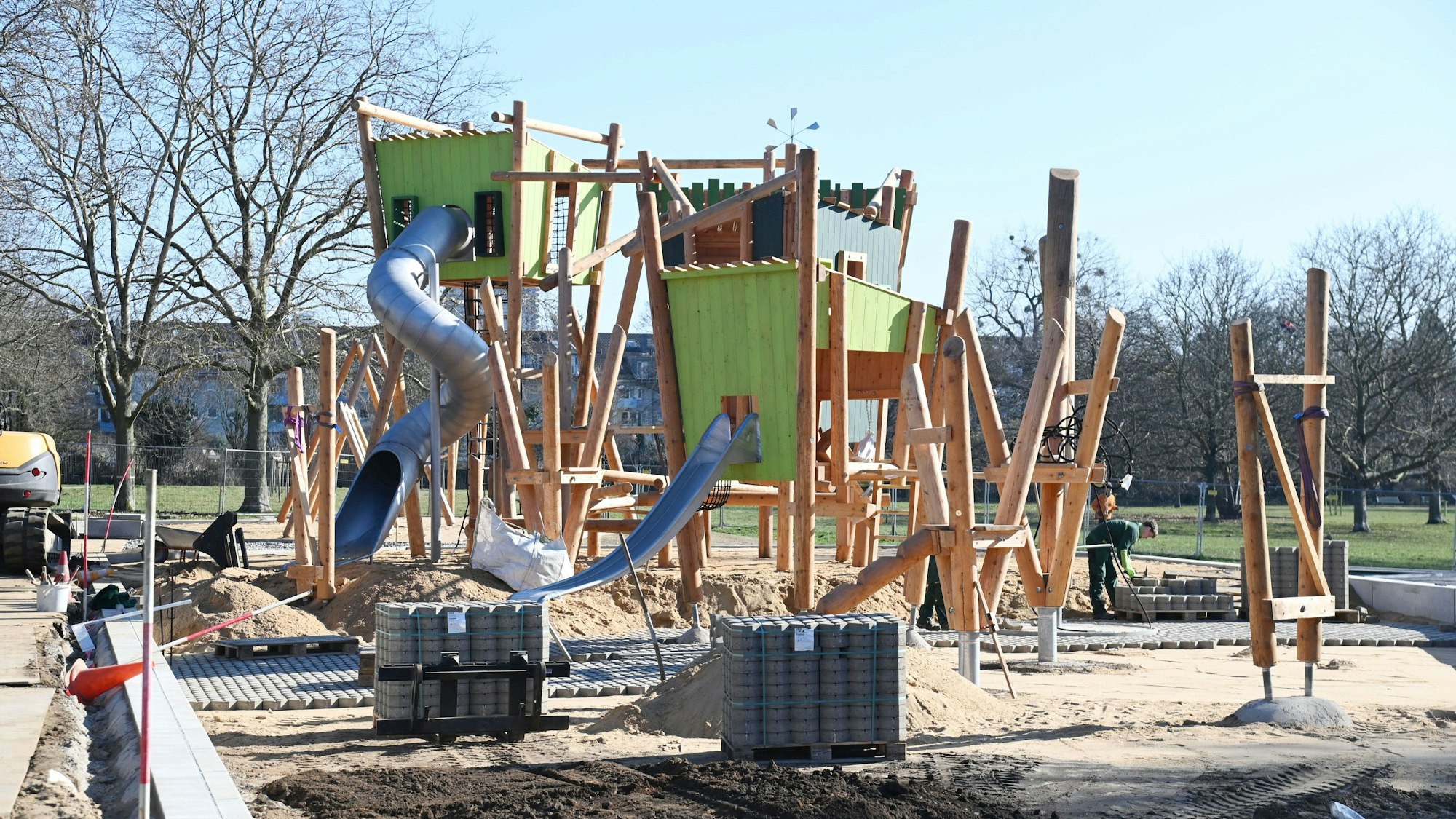 Eine neue „Spiel- und Aktionsfläche“ entsteht im Johannes-Giesbert-Park.