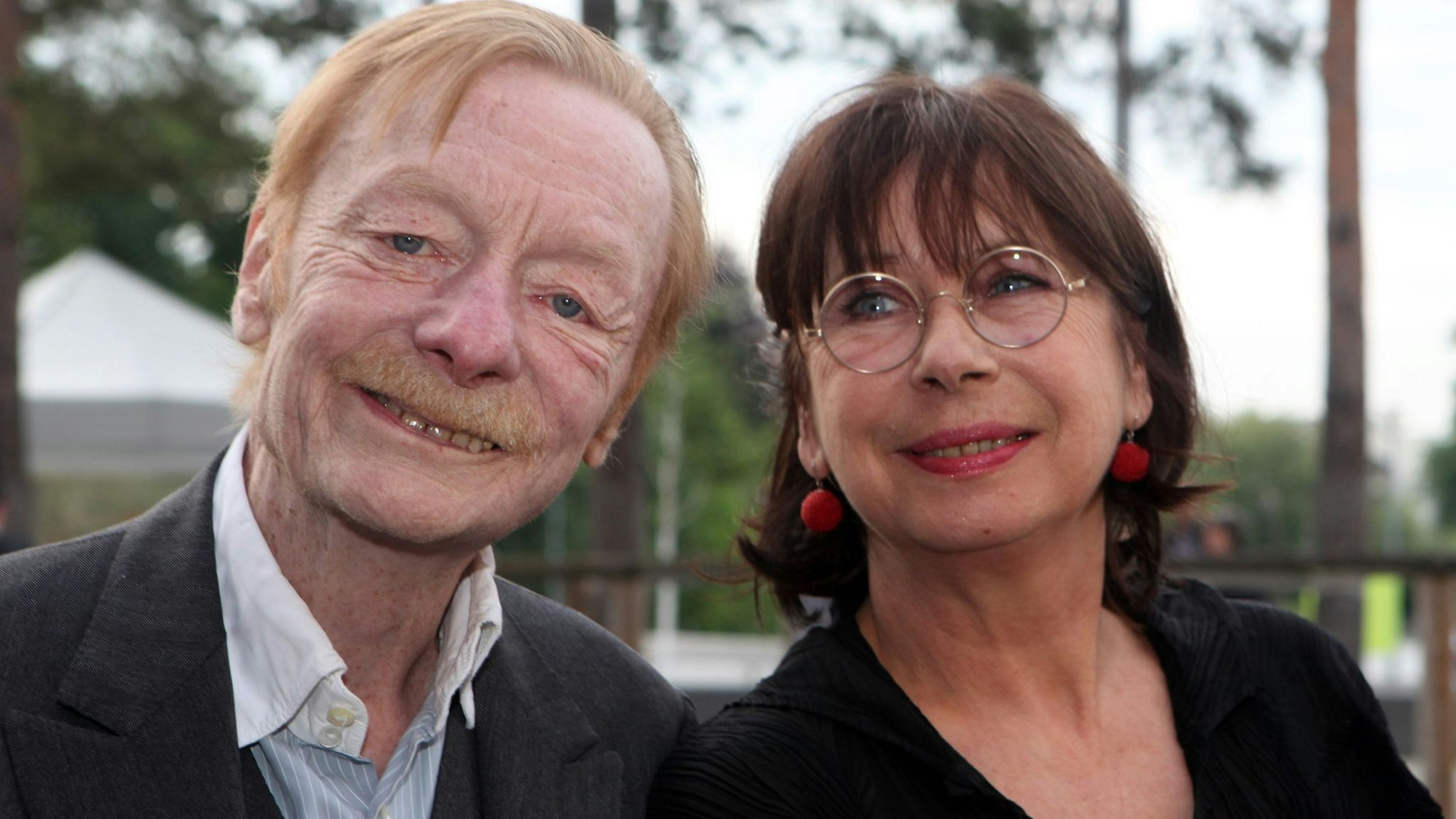 Otto Sander und Monika Hansen waren rund 40 Jahre ein Paar, bis Sander 2013 starb.