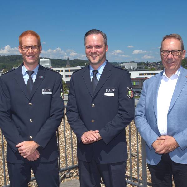Von links nach rechts zu sehen sind: David Clemens, Stefan Mitschke und Jochen Hagt.