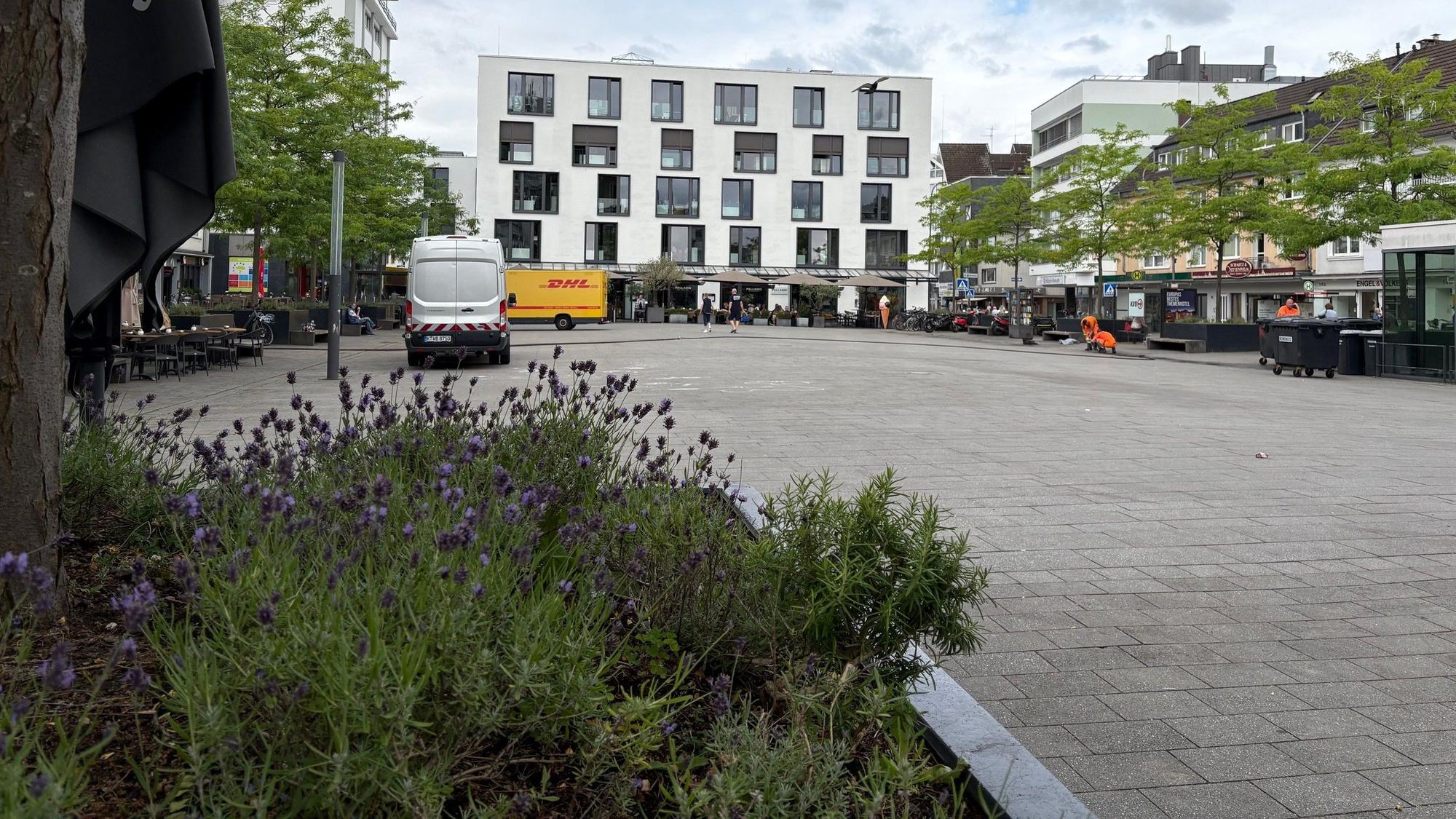 Der Maternusplatz in Rodenkirchen. (Archivbild)