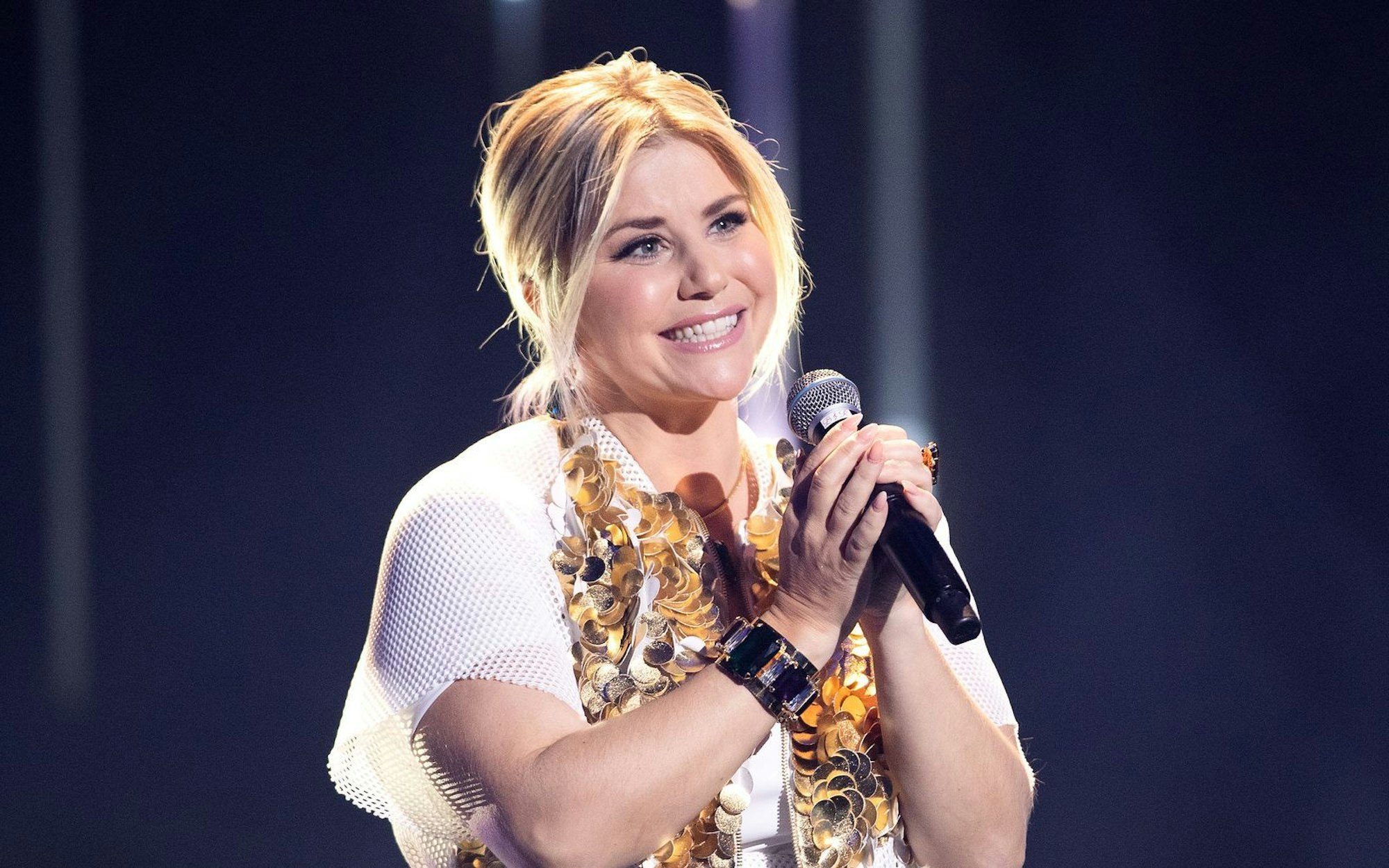 Schon bei der Probe hatte Beatrice Egli „Gänsehaut“. (Bild: 2020 Getty Images/Andreas Rentz)