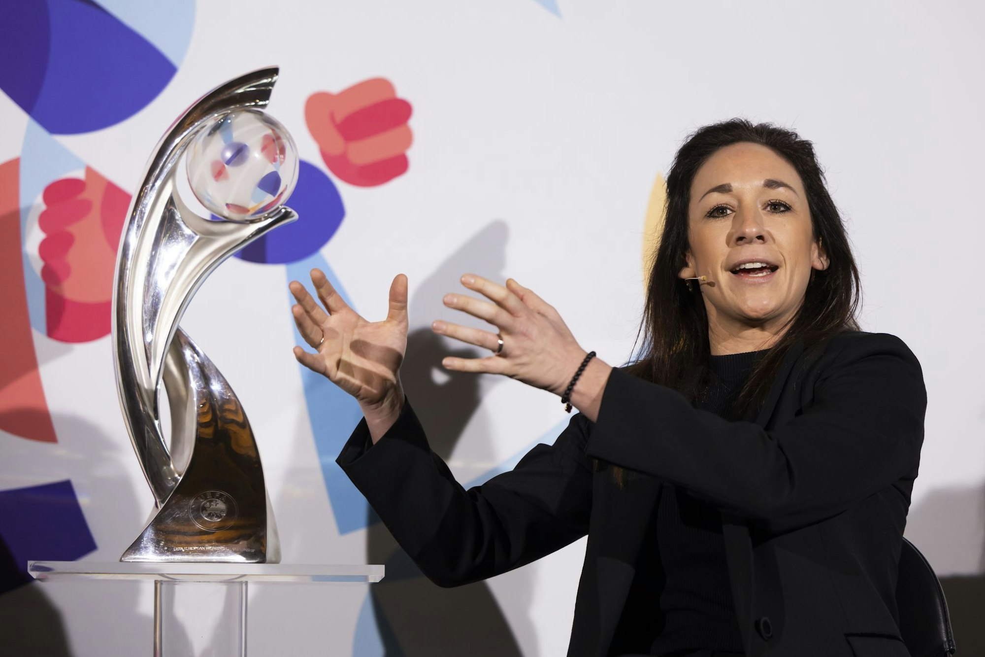 UEFA-Frauenfußball-Chefin Nadine Keßler erhofft sich einen weiteren Aufschwung durch die EM.