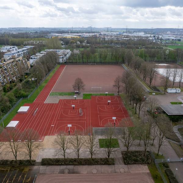 Sportplätze südlich des Georg-Büchner-Gymnasiums in Weiden