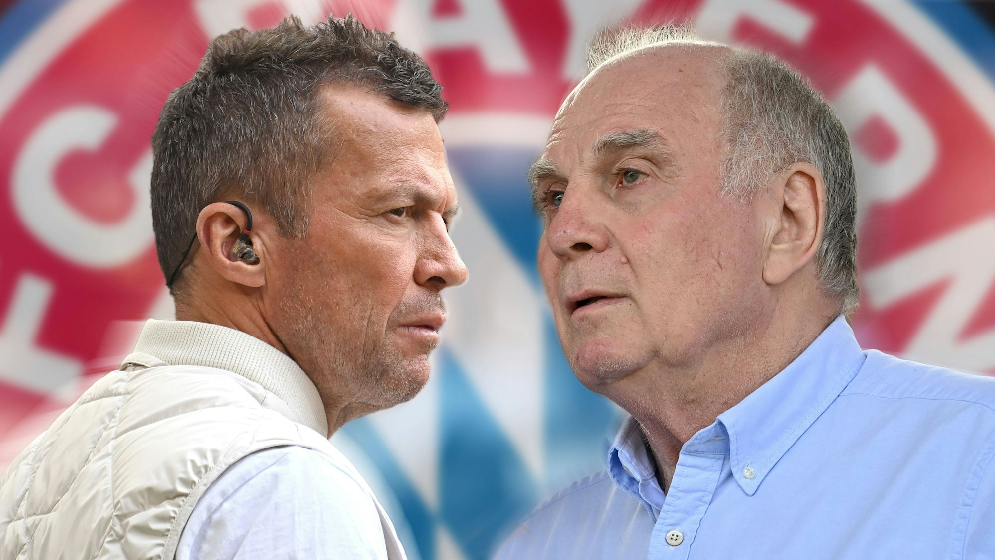 Lothar Matthäus und Uli Hoeneß