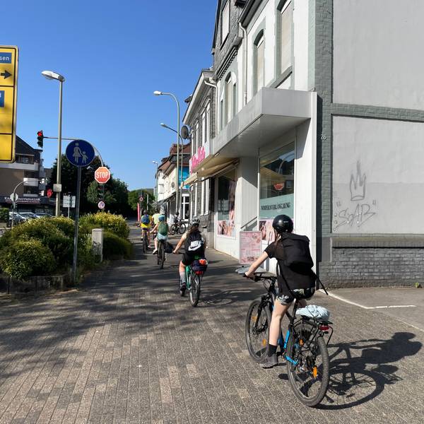 Leichlingen enttäuscht beim Fahrradklimatest.