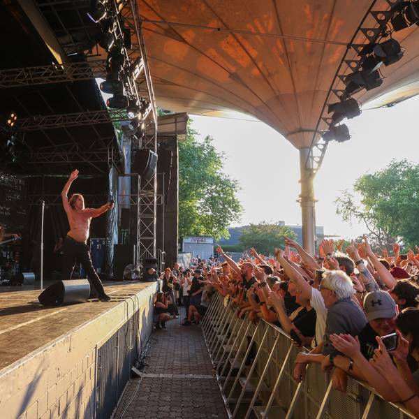 Konzert Iggy Pop im Juli 2025 im Kölner Tanzbrunnen.