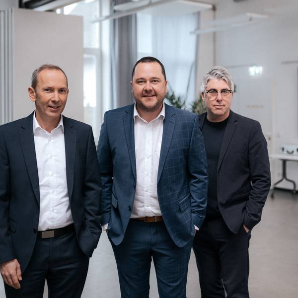 Die Chefs der WFL: Markus Märtens, Benjamin Schulz und Christian Zöller.