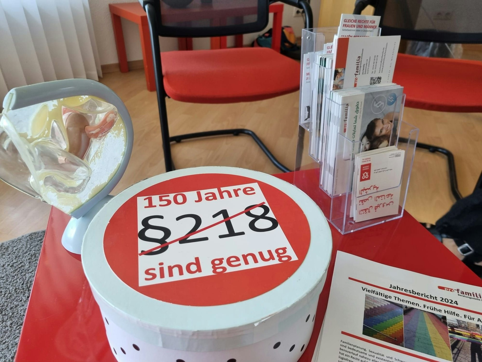 Pro Familia Leverkusen: im Beratungszimmer