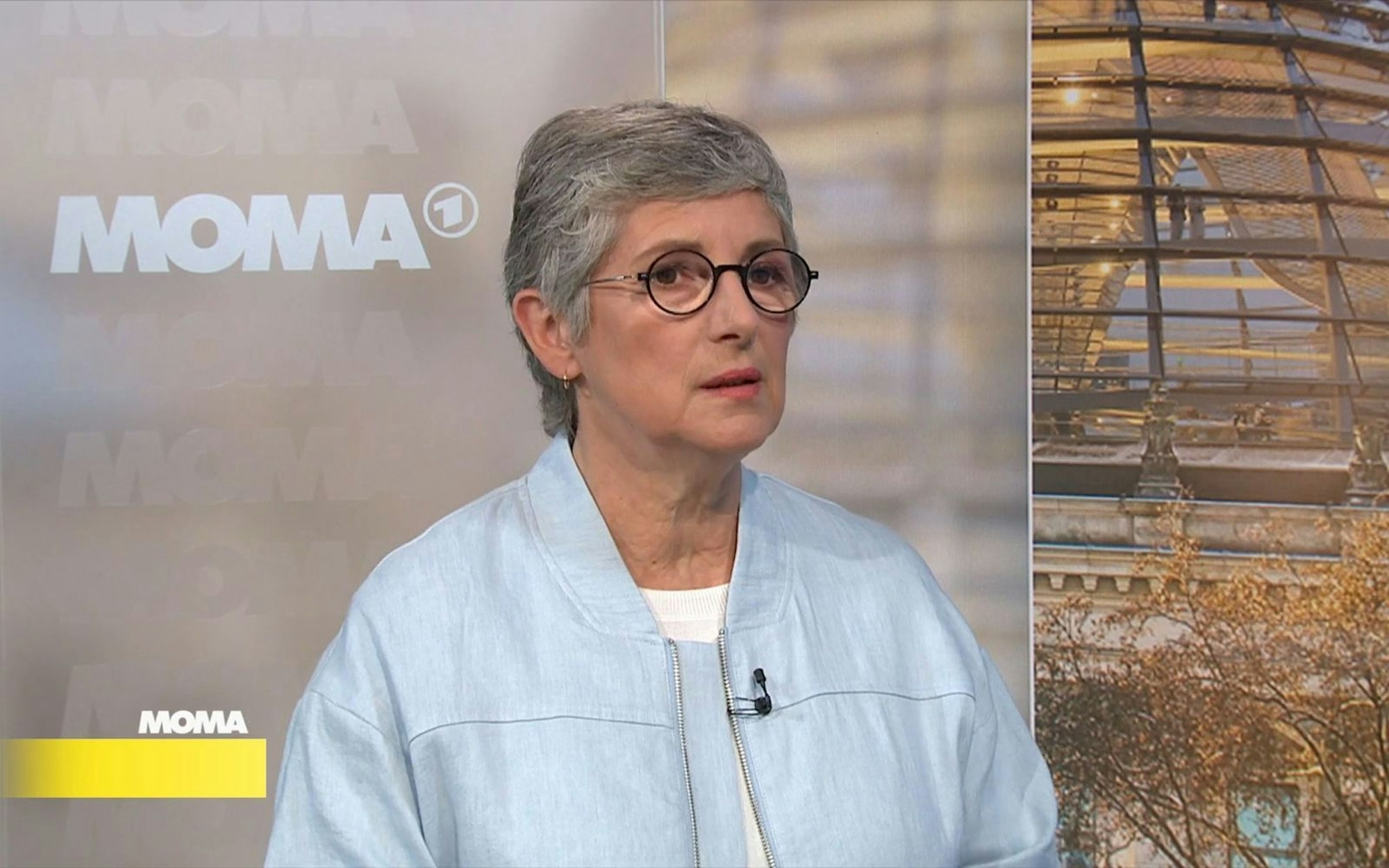 Britta Haßelmann, Fraktionsvorsitzende der Grünen im Bundestag, kritisierte im ARD-“Morgenmagazin“ die Ergebnisse des Koalitionsausschusses. (Bild: ARD)