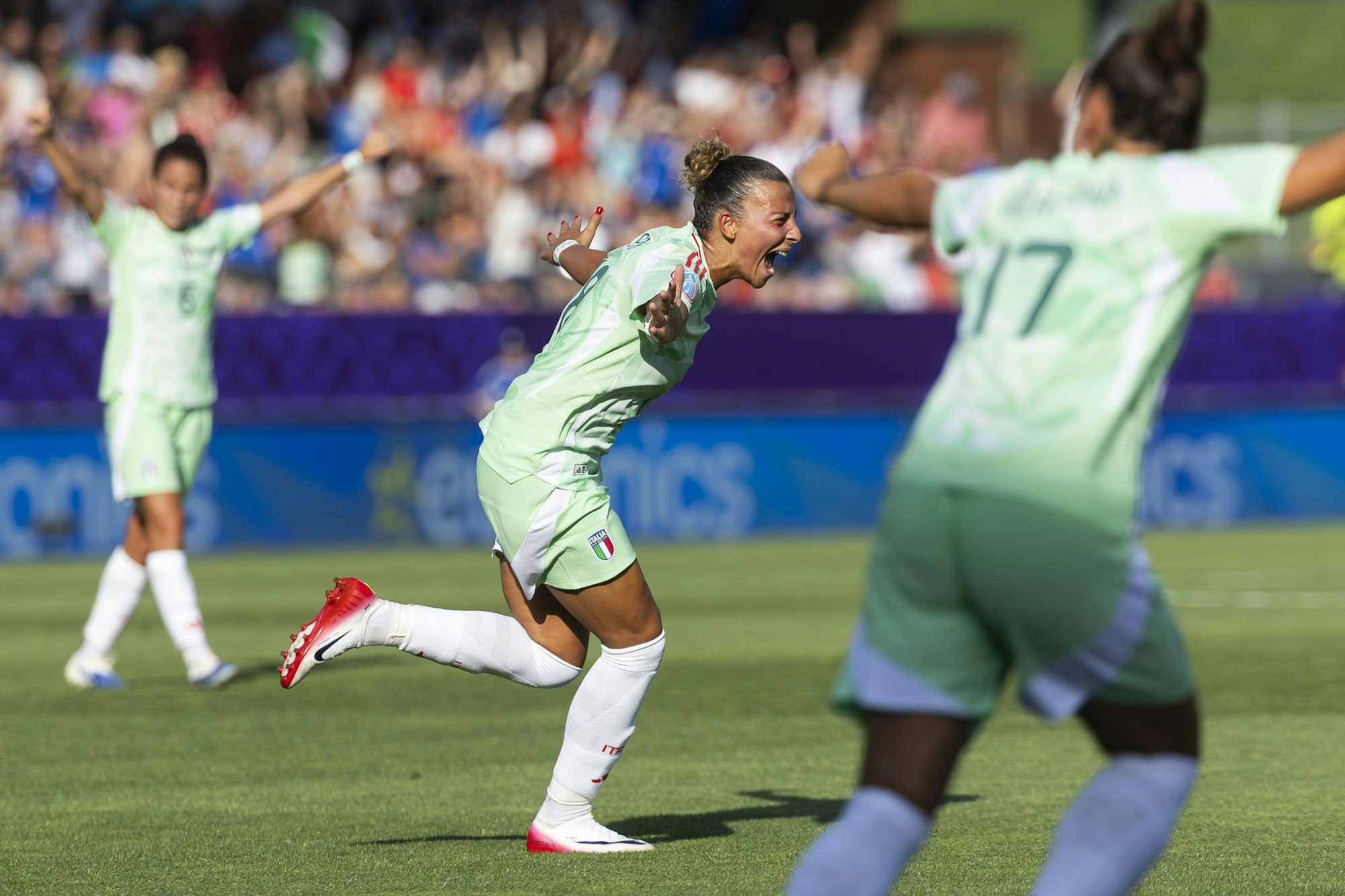 Italiens Spielentscheiderin: Arianna Caruso vom FC Bayern.