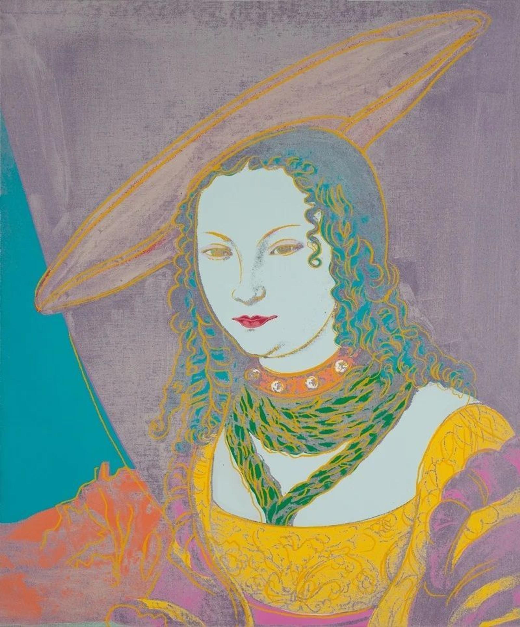 Andy Warhols „Porträt einer Frau (nach Cranach)“