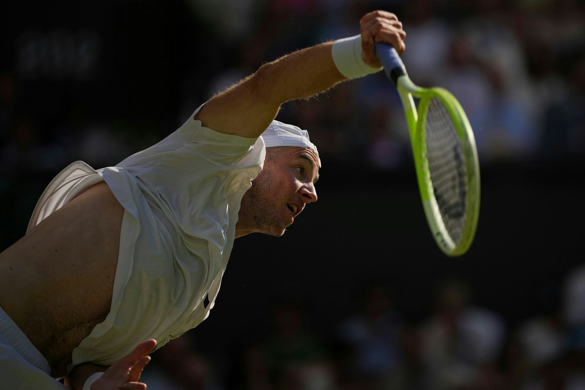 Trotz seines starken Aufschlags musste sich Jan-Lennard Struff geschlagen geben.