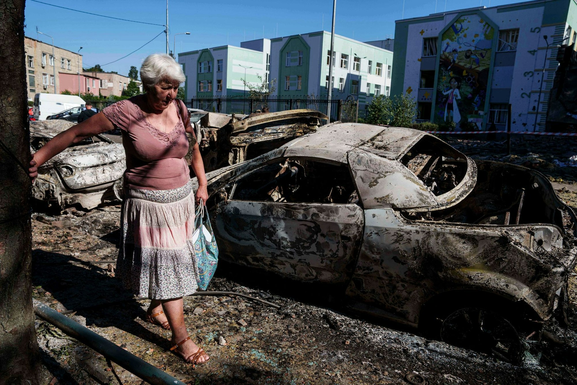 Die ukrainische Hauptstadt erlebt einen der schlimmsten Angriffe mit russischen Drohnen und Raketen.