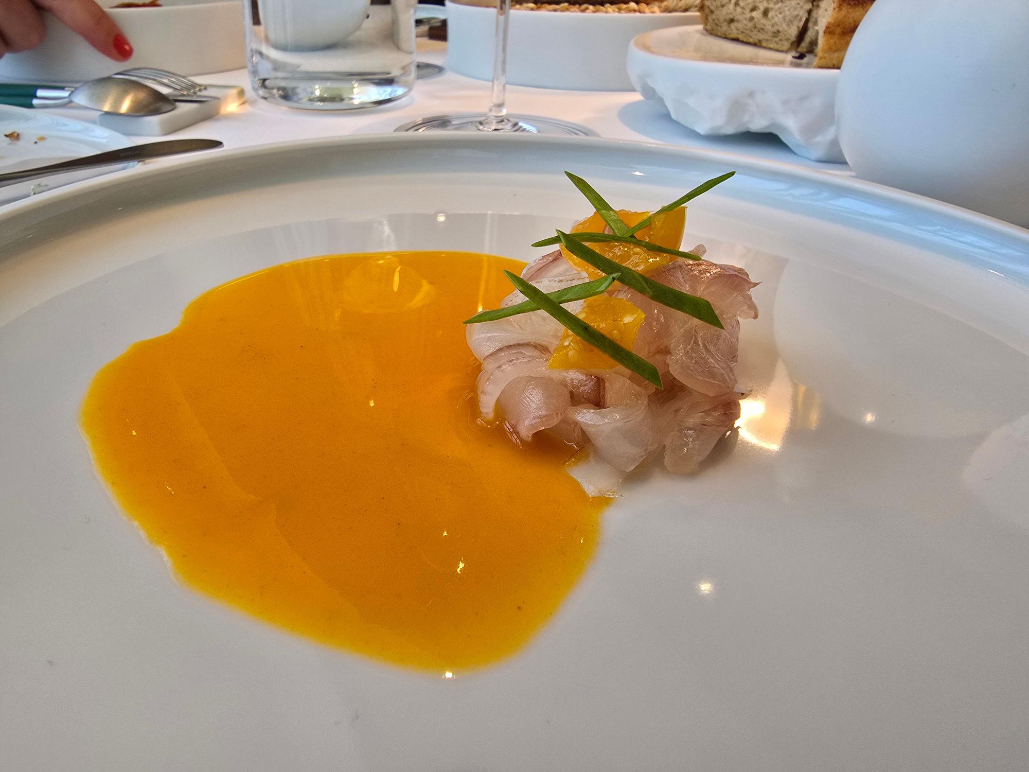 Physalis und Dorade