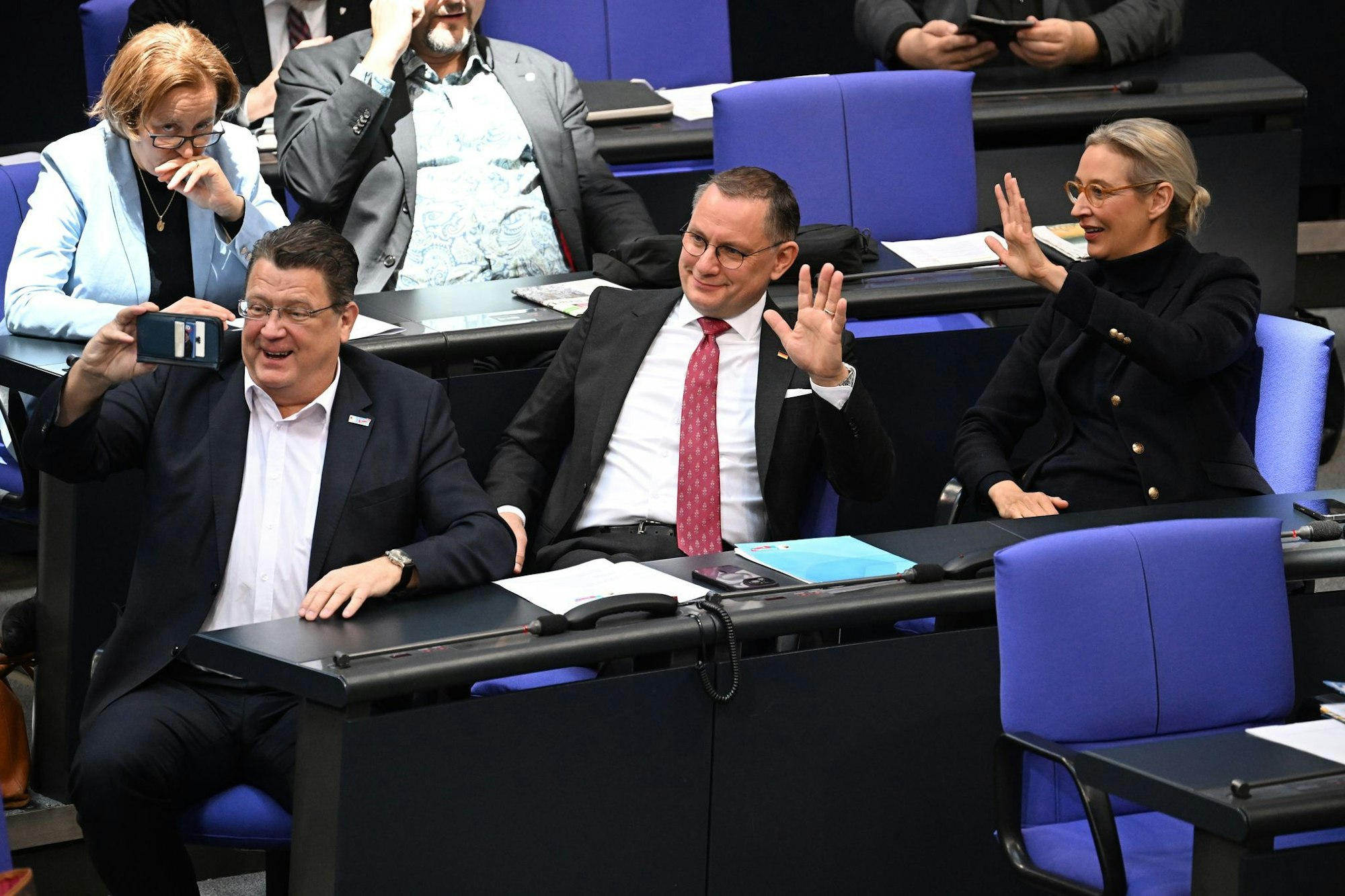 Die AfD ist offen für Gespräche mit dem BSW - und umgekehrt.