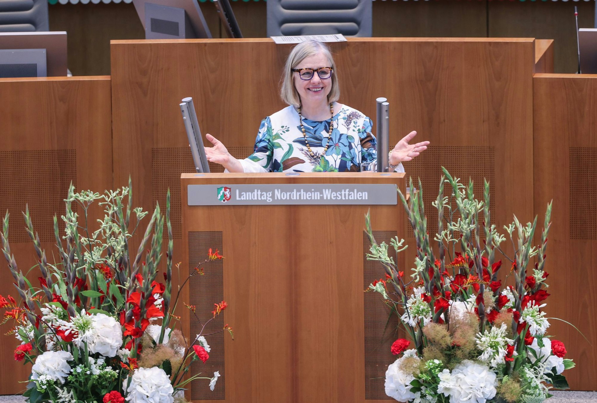 NRW-Verfassungshofpräsidentin Barbara Dauner-Lieb nennt den demokratischen Rechtsstaat in Deutschland eine Erfolgsgeschichte.