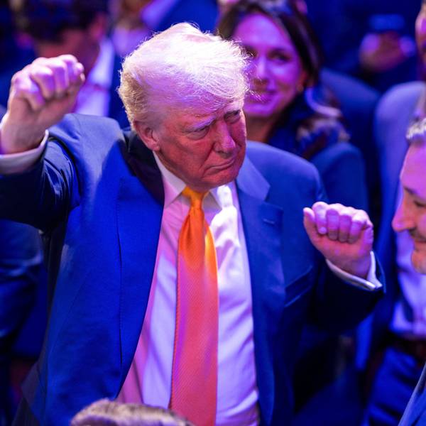 U.S President Donald Trump lässt sich häufiger bei UFC-Kämpfen blicken.