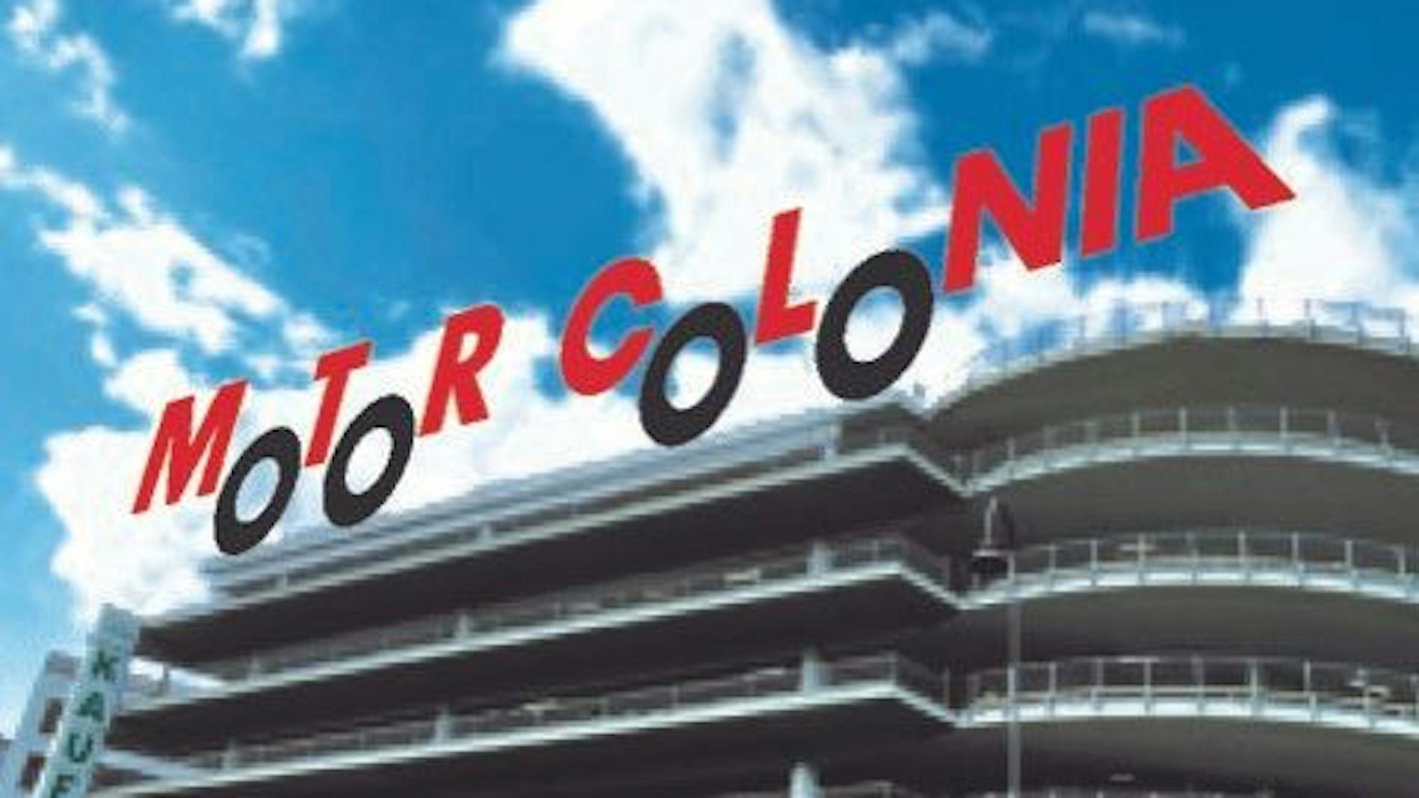 Das Kaufhof-Parkhaus in der Cäcilienstraße könnte in ein Museum zur Geschichte des Otto-Motors umgewandelt werden; Jürgen Becker hat schon mal eine Collage mit dem möglichen Namen des Museums collagiert.