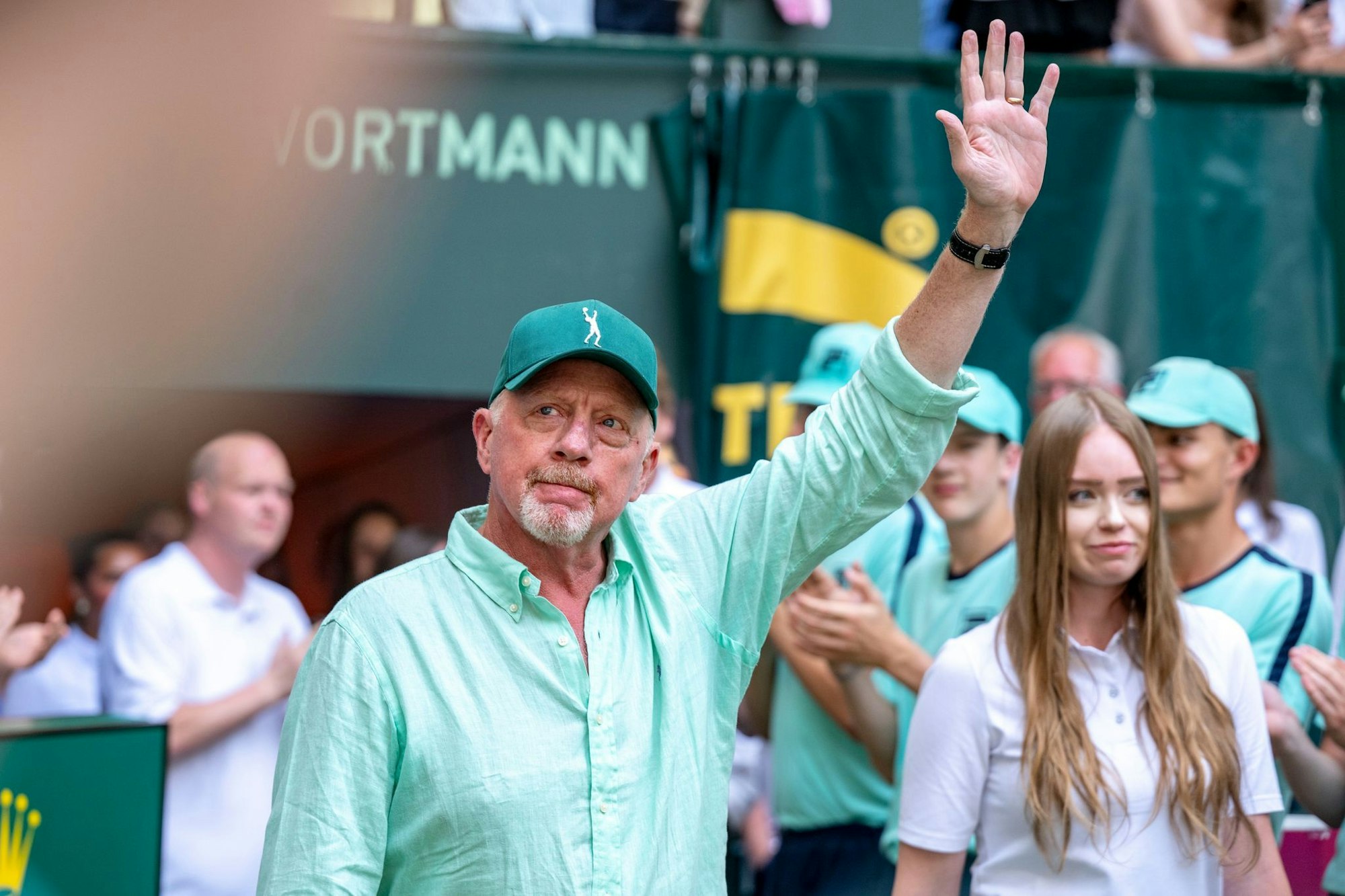 Im westfälischen Halle wird Becker zuletzt bejubelt.