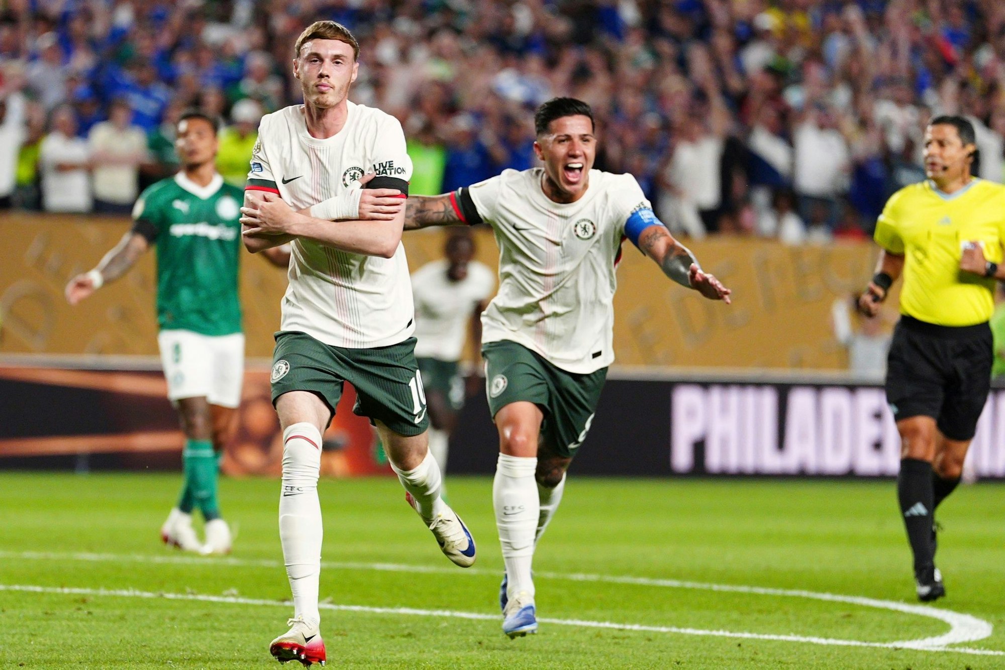 Chelseas Cole Palmer traf beim Viertelfinal-Sieg gegen Palmeiras.