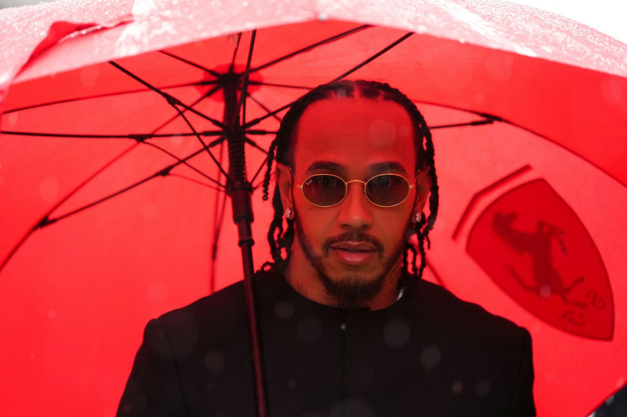 Lewis Hamilton freute sich über britisches Sommerwetter.