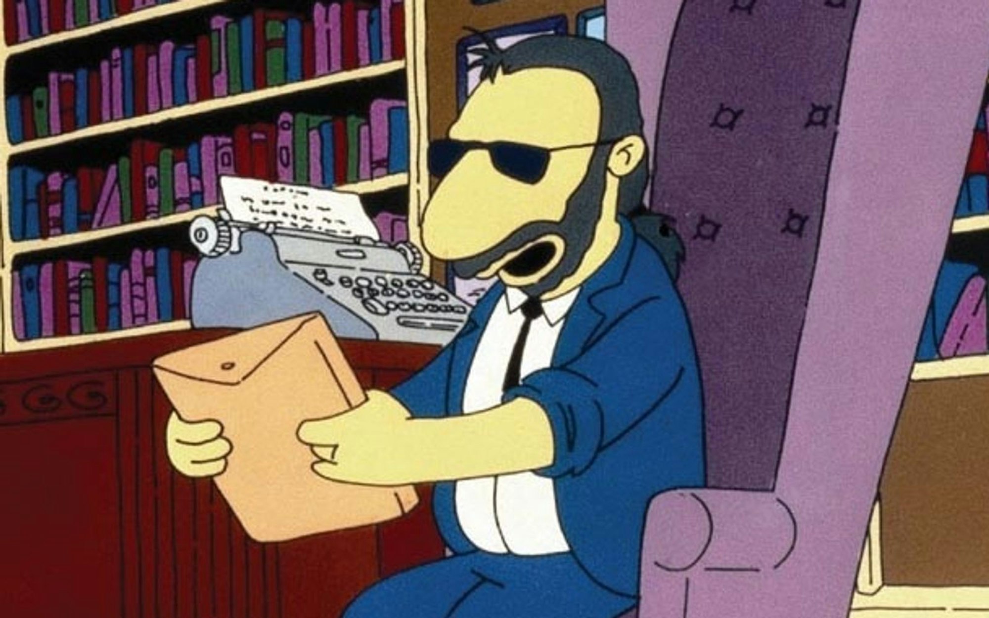 Der große Schwarm von Marge Simpson: Als einer der ersten Promis spielte Ringo Starr eine Gastrolle bei „Die Simpsons“. (Bild: 20th Century Fox Home Entertainment)