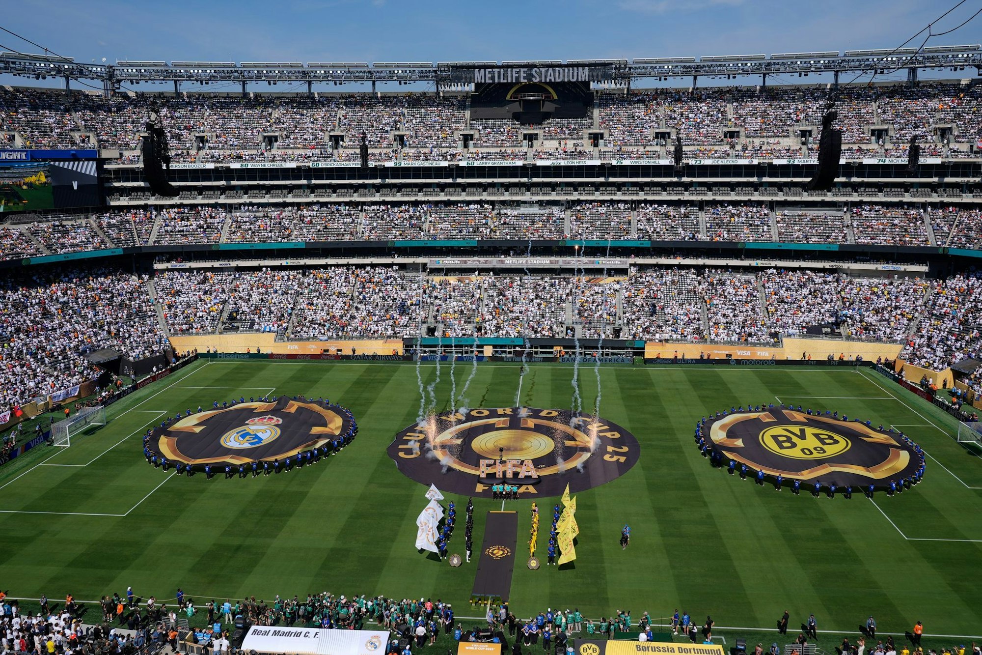 Unter den knapp 77.000 Zuschauern im MetLife-Stadium waren fast nur Real-Fans