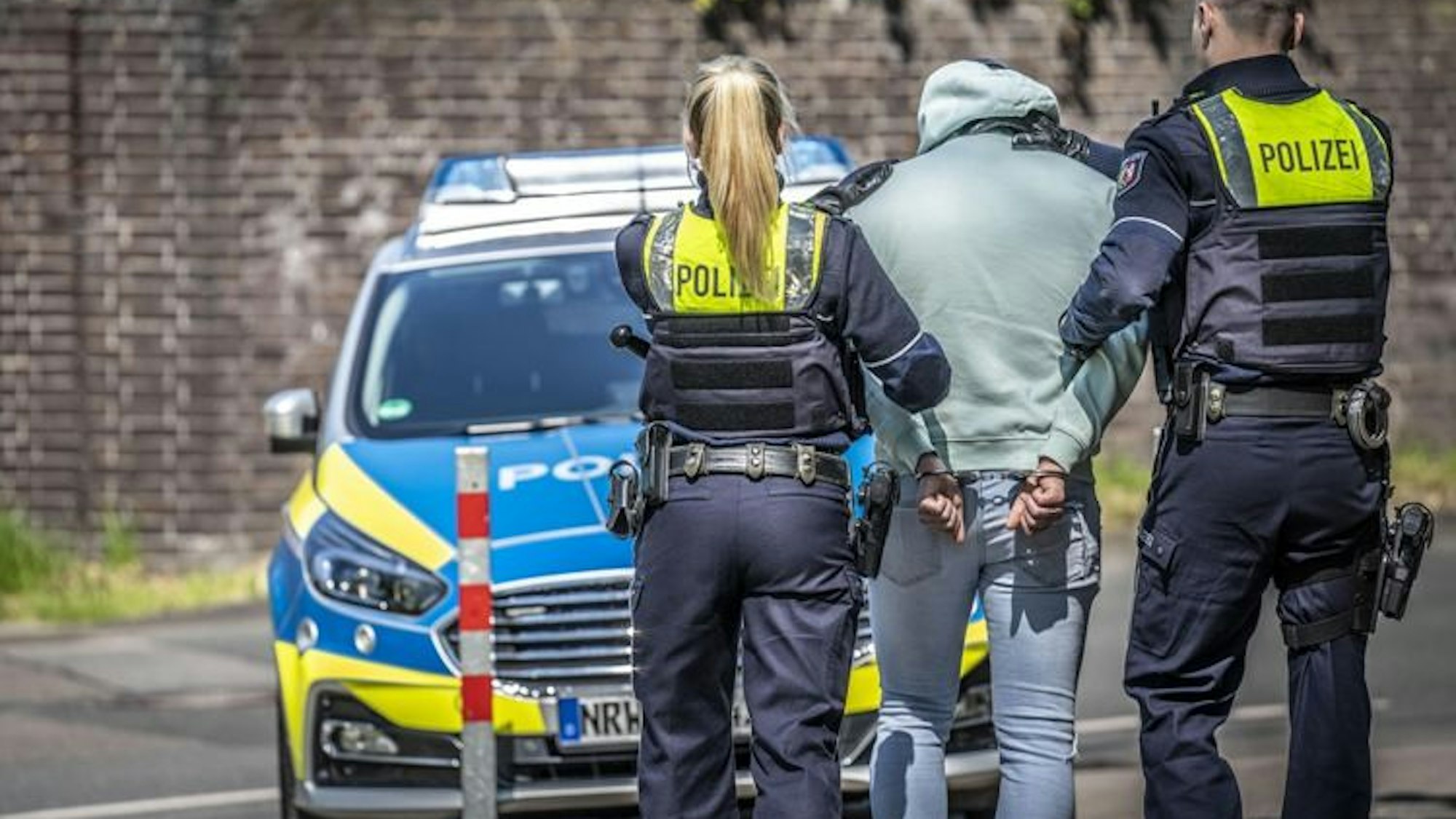 Symbolbild zur Festnahme von Fahrraddieben in Haan durch die Polizei