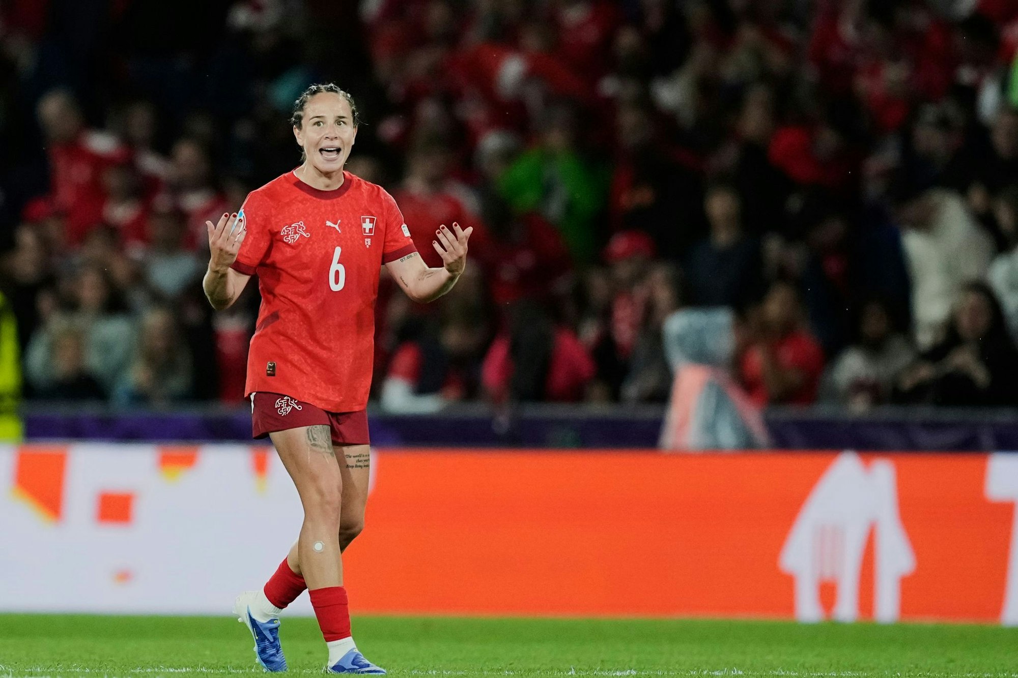 Heldin des Tages: Géraldine Reuteler von Eintracht Frankfurt.