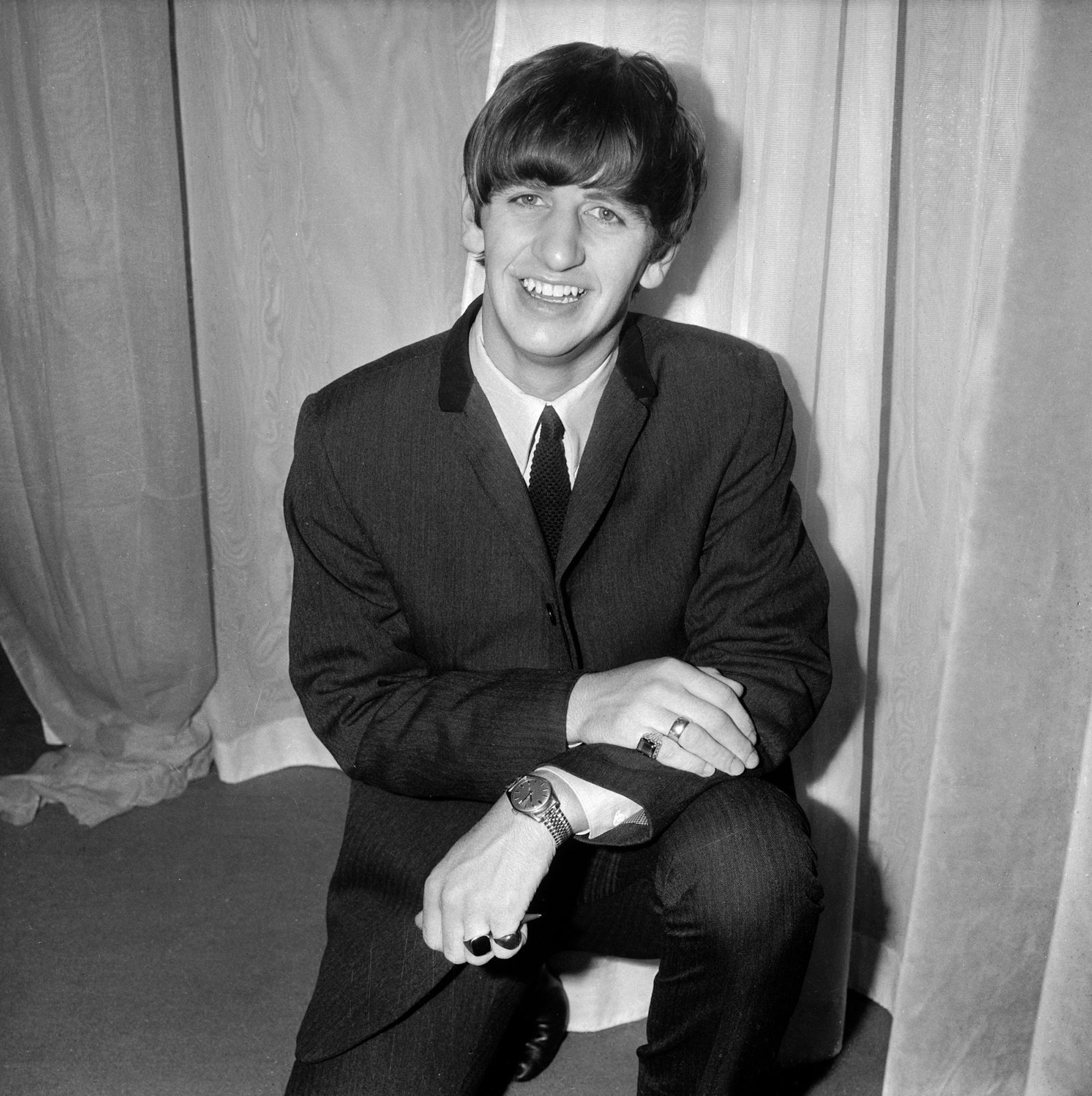 An Selbstbewusstsein mangelte es ihm nie: „Ich wurde ein Beatle, weil ich ein unglaublicher Musiker bin“, erklärte Ringo Starr einst. (Bild: Getty Images/Keystone/Hulton Archive)