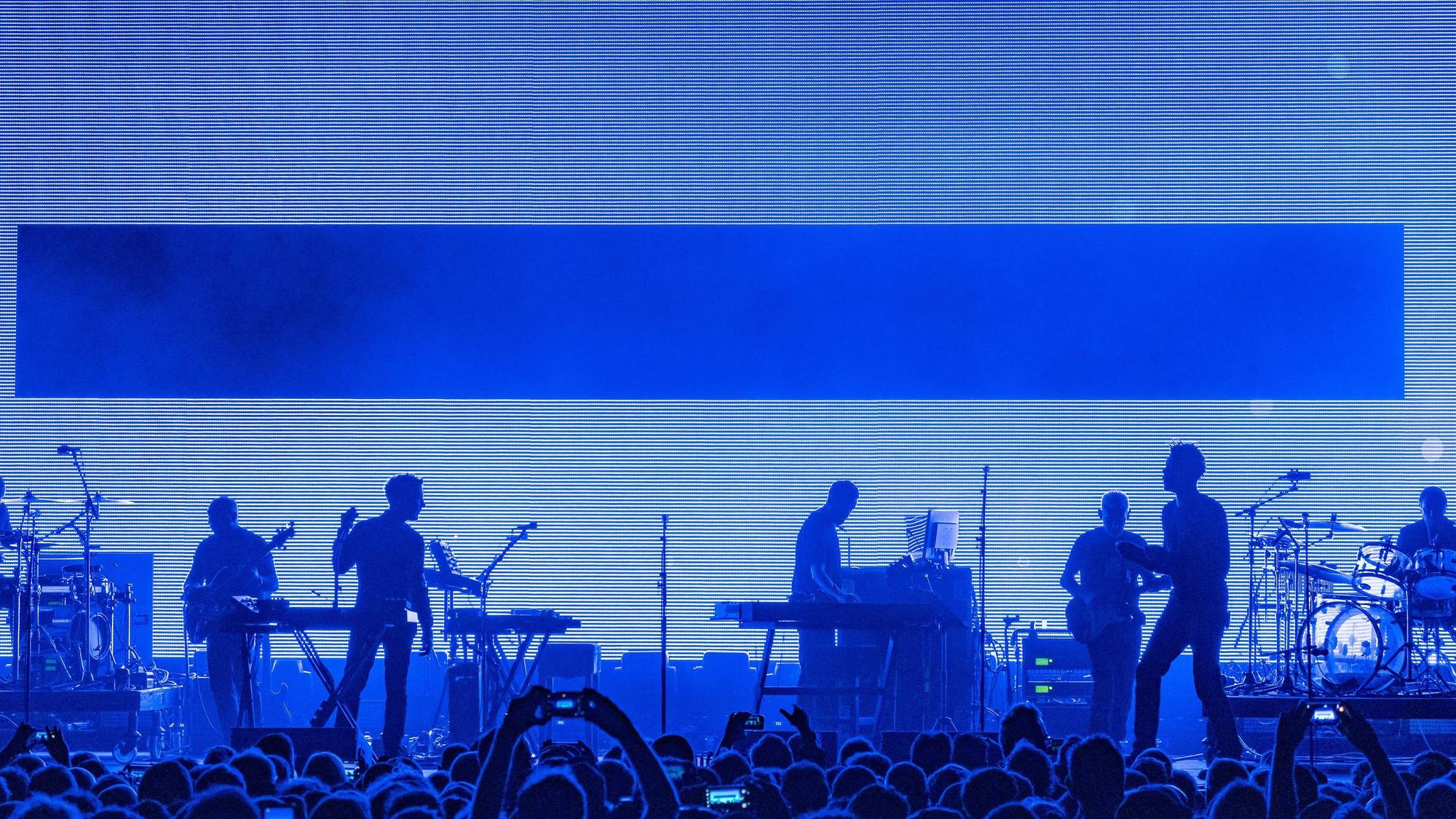 Massive Attack bei einem Konzert im Palladium 2018 (Archivbild)