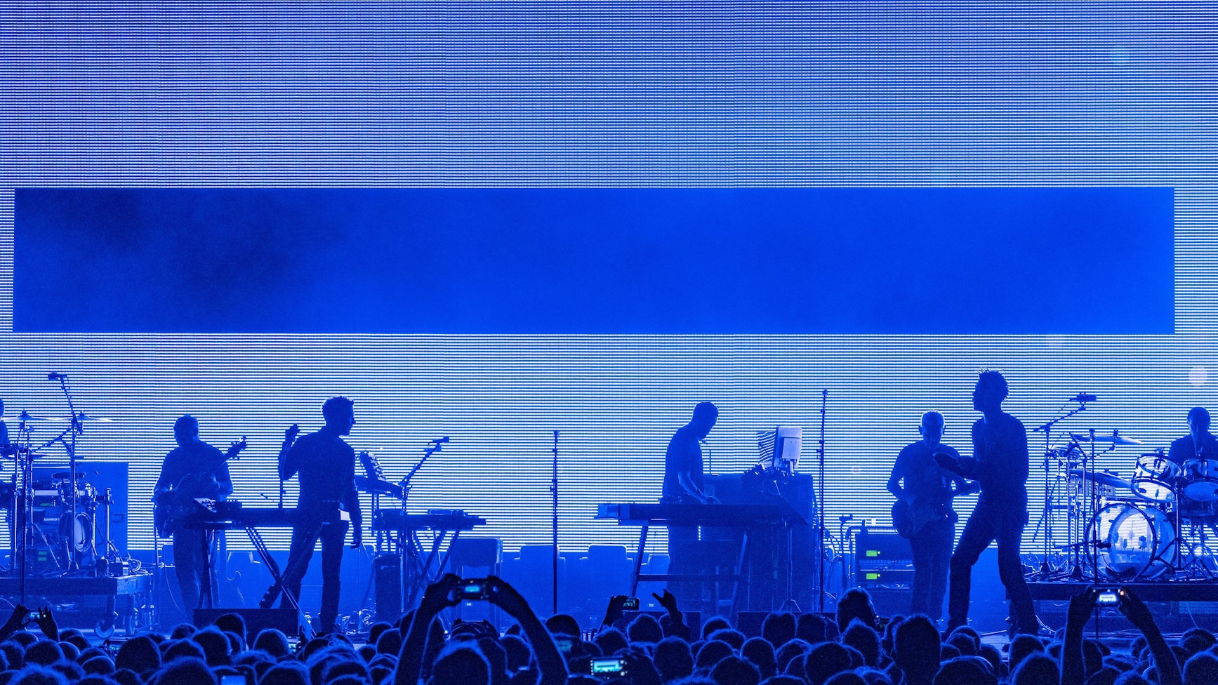 Massive Attack bei einem Konzert im Palladium 2018 (Archivbild)