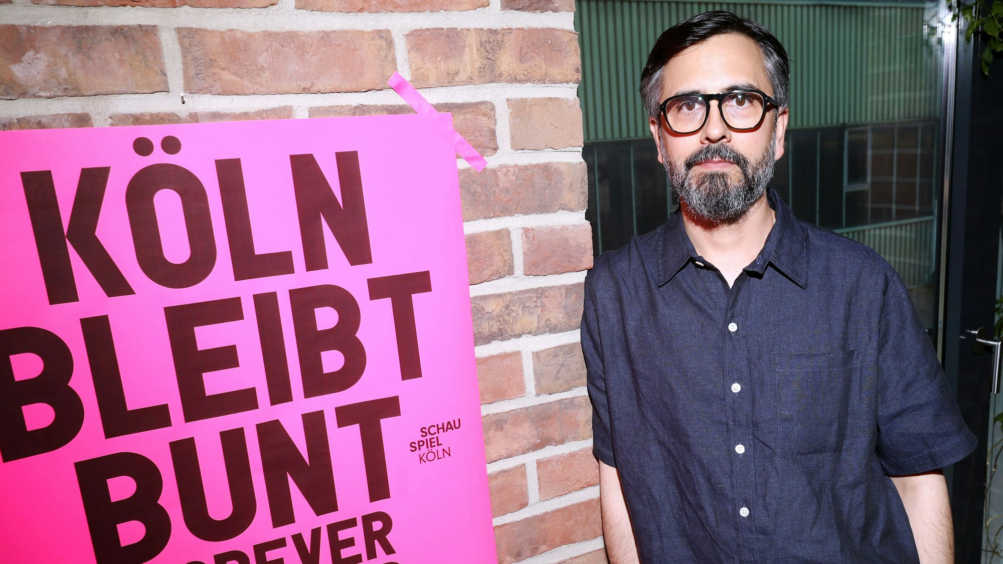 01.07.2025, Köln: Die Schauspiel-Saison ist fast vorbei, Intendant Rafael Sanchez zieht Bilanz, bevor er Köln nach 12 Jahren in Richtung Zürich verlässt.