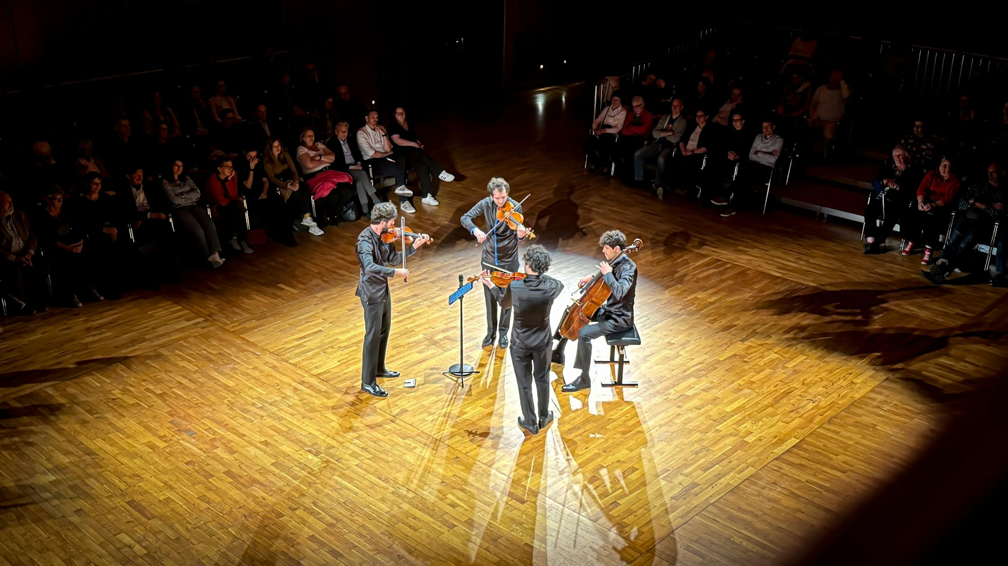 Ein Höhepunkt des „Start“-Festivals war der Auftritt des Vision String Quartets.