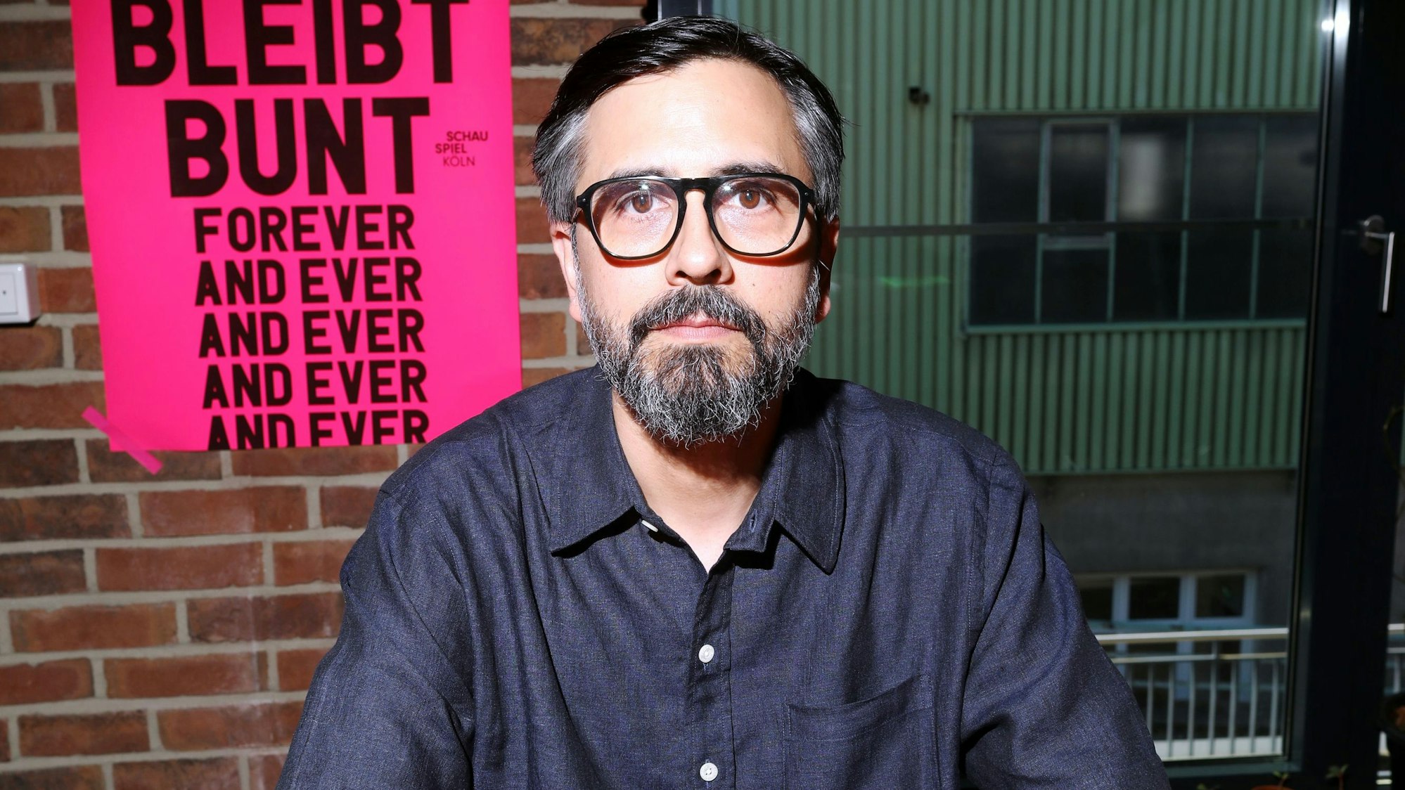 01.07.2025, Köln: Die Schauspiel-Saison ist fast vorbei, Intendant Rafael Sanchez zieht Bilanz.