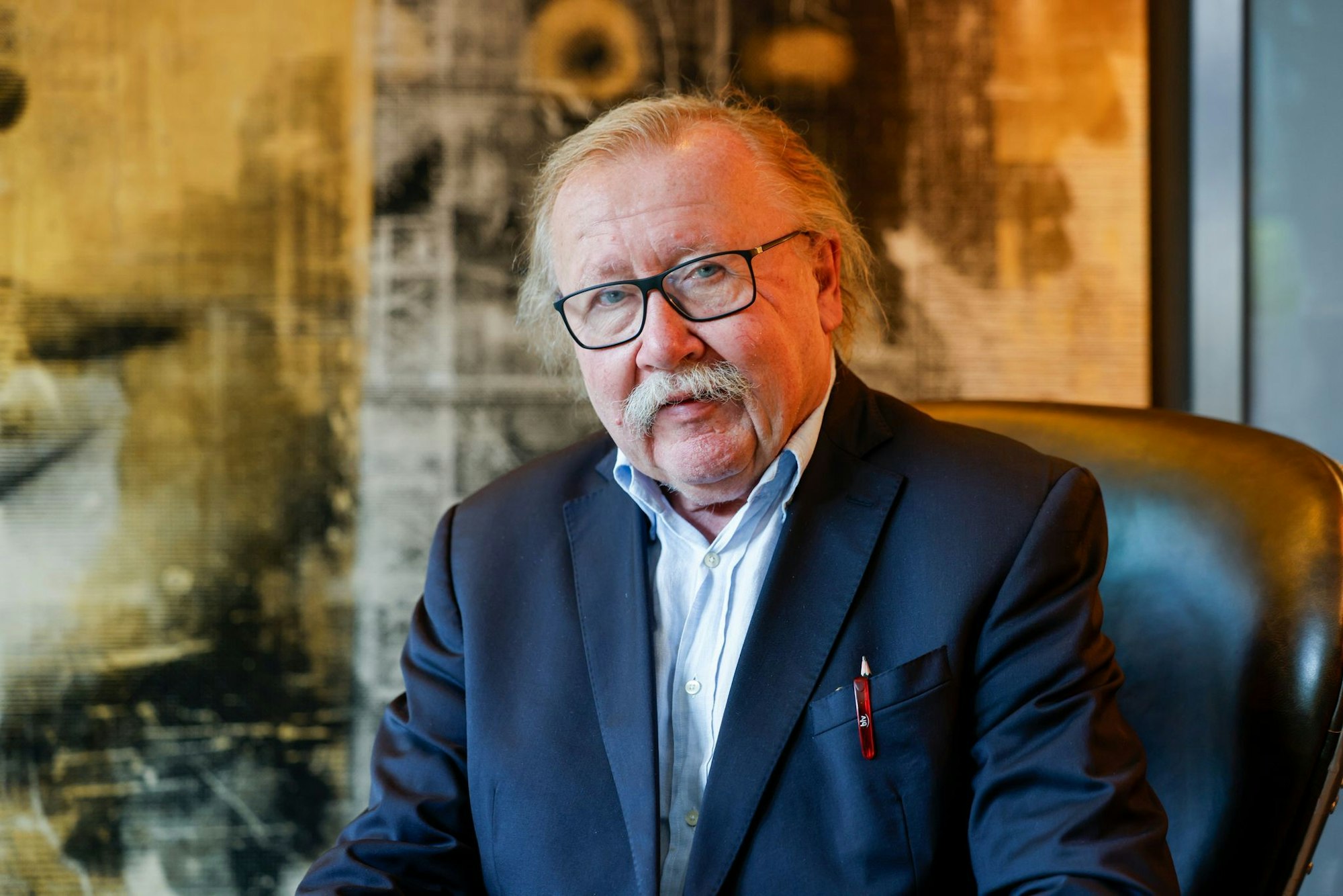 Peter Sloterdijk sieht US-Präsident Donald Trump als König und Hofnarr zugleich. (Archivbild)